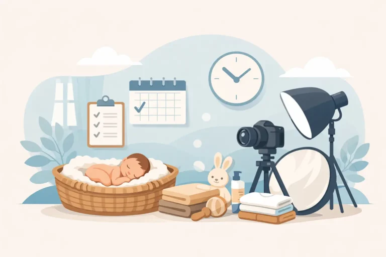 Co připravit na newborn focení? Klidný plán